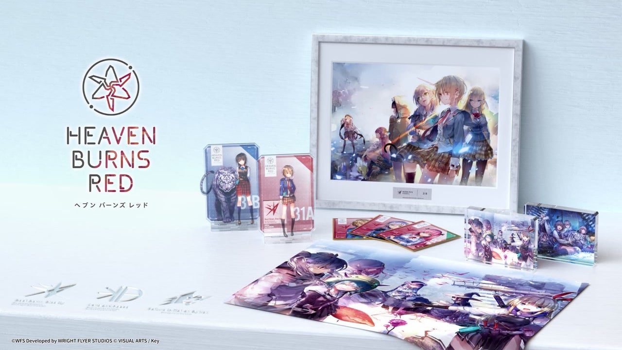 【Anique】「ヘブンバーンズレッド」限定グッズ本日から販売開始!